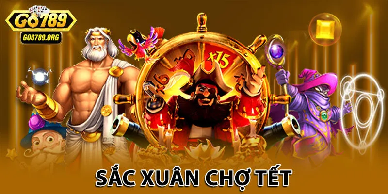 Sắc xuân chợ tết